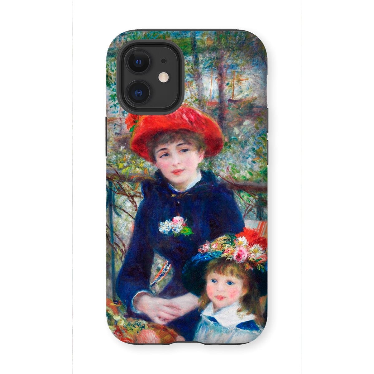 Casezest Mobile Phone Case for iPhone 12 Mini / Gloss Renoir Two Sisters Design