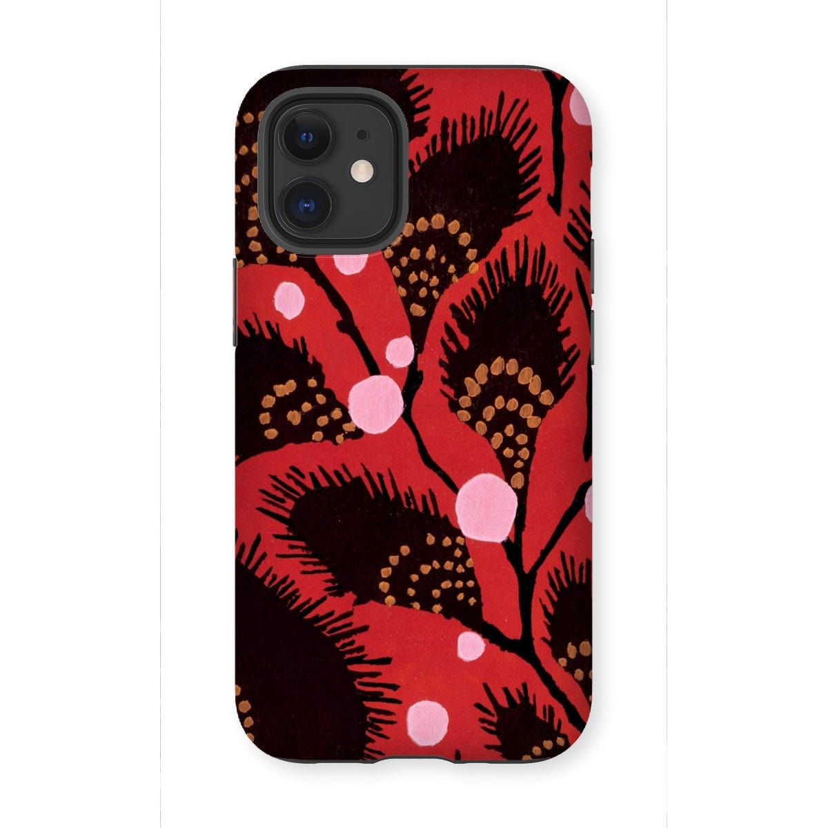 Casezest Mobile Phone Case for iPhone 12 Mini / Gloss Séguy Art Deco Flower Design