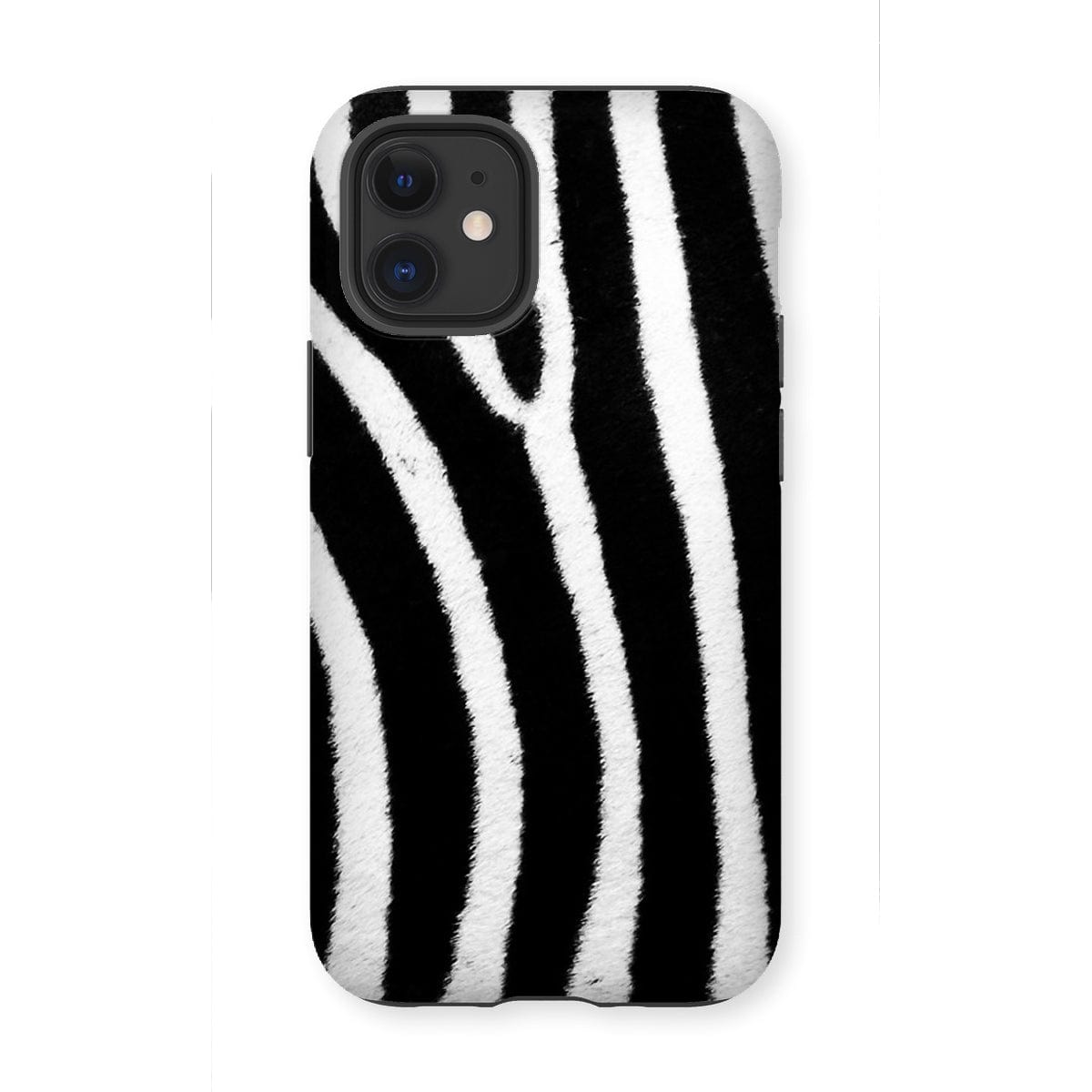 Casezest Mobile Phone Case for iPhone 12 Mini / Gloss Zebra Design