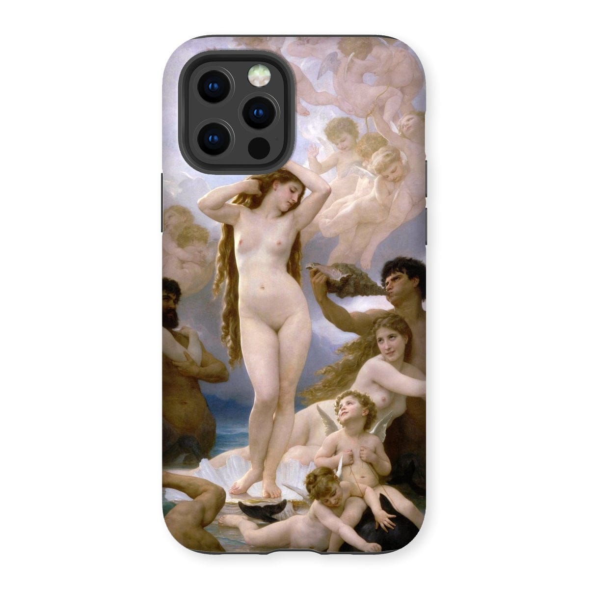 Casezest Mobile Phone Case for iPhone 12 Pro / Gloss Bouguereau Birth of Venus Design