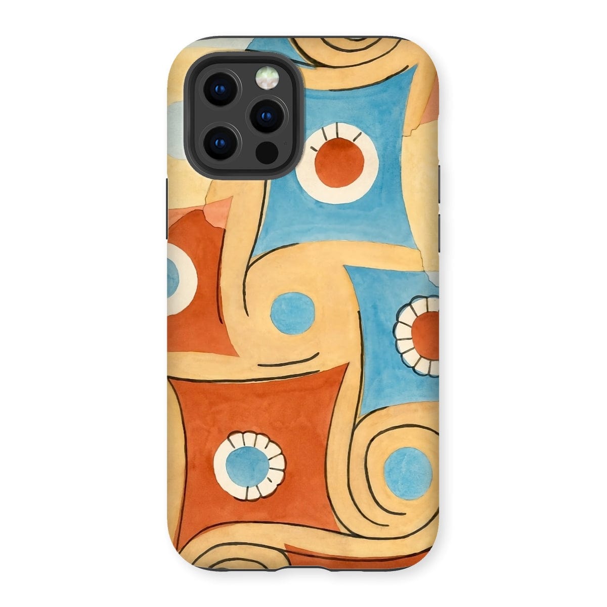 Casezest Mobile Phone Case for iPhone 12 Pro / Gloss Egyptian Ceiling Design