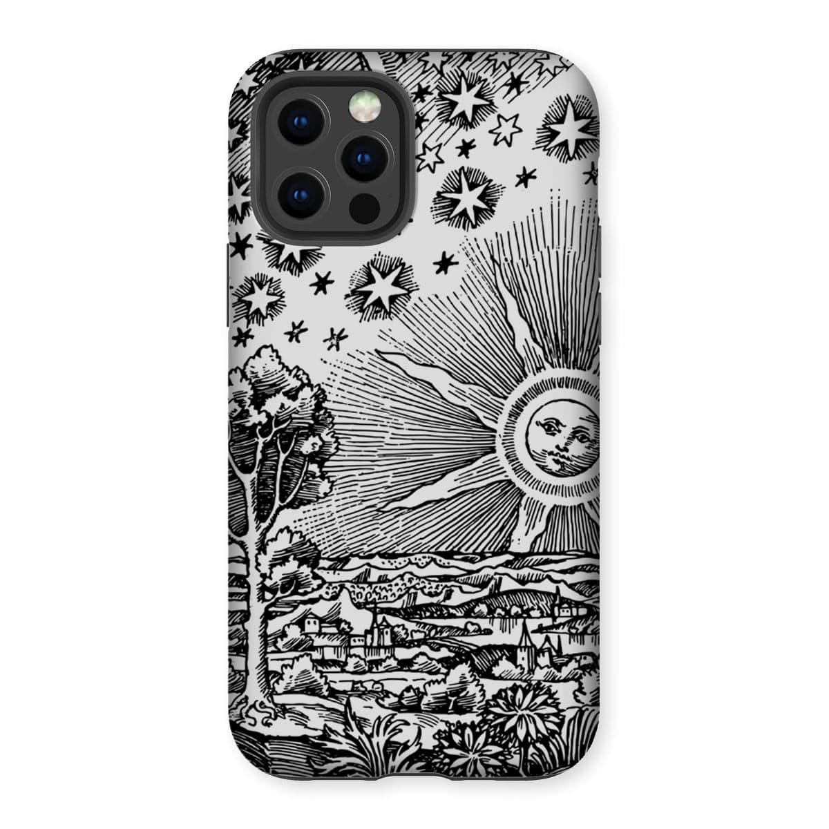 Casezest Mobile Phone Case for iPhone 12 Pro / Gloss Flammarion Design