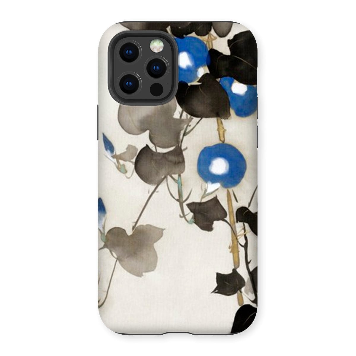 Casezest Mobile Phone Case for iPhone 12 Pro / Gloss Kamisaka Flowers Design