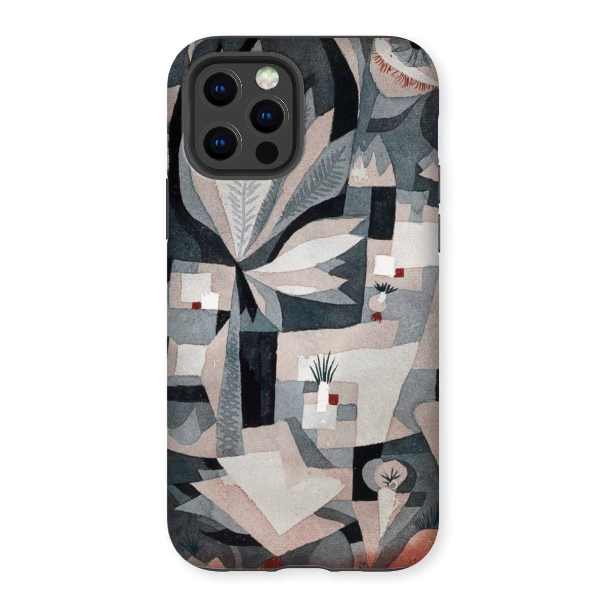 Casezest Mobile Phone Case for iPhone 12 Pro / Gloss Klee Dry Garden Design