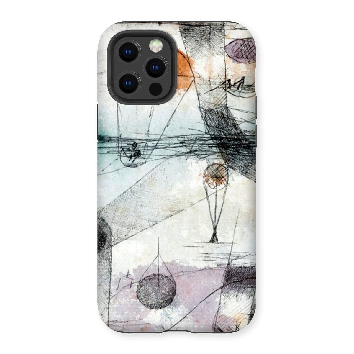 Casezest Mobile Phone Case for iPhone 12 Pro / Gloss Klee Realm of Air Design