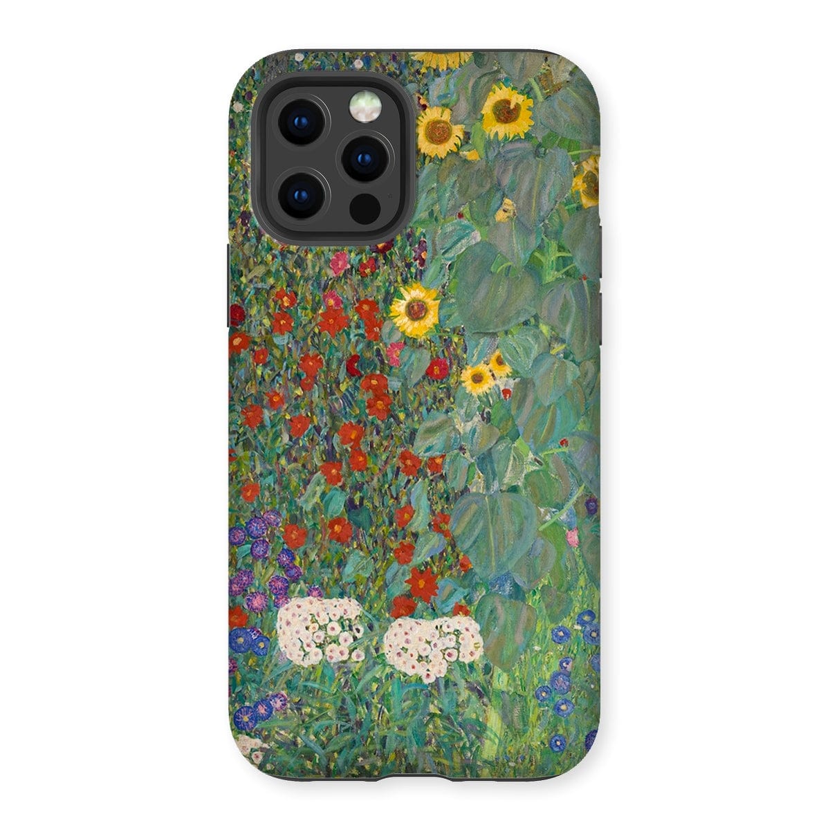 Casezest Mobile Phone Case for iPhone 12 Pro / Gloss Klimt Farm Garden Design