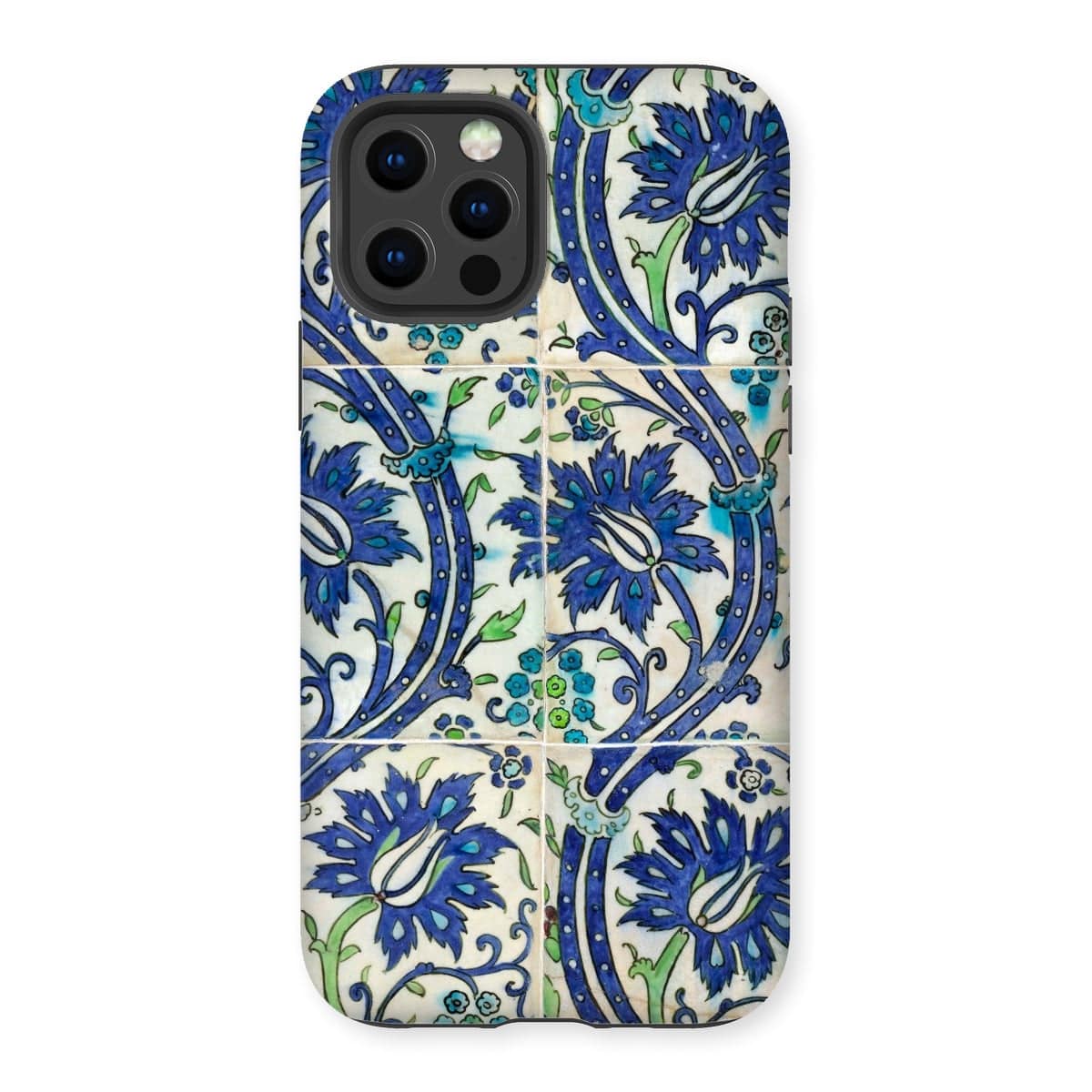 Casezest Mobile Phone Case for iPhone 12 Pro / Gloss Old Vine Tile Design