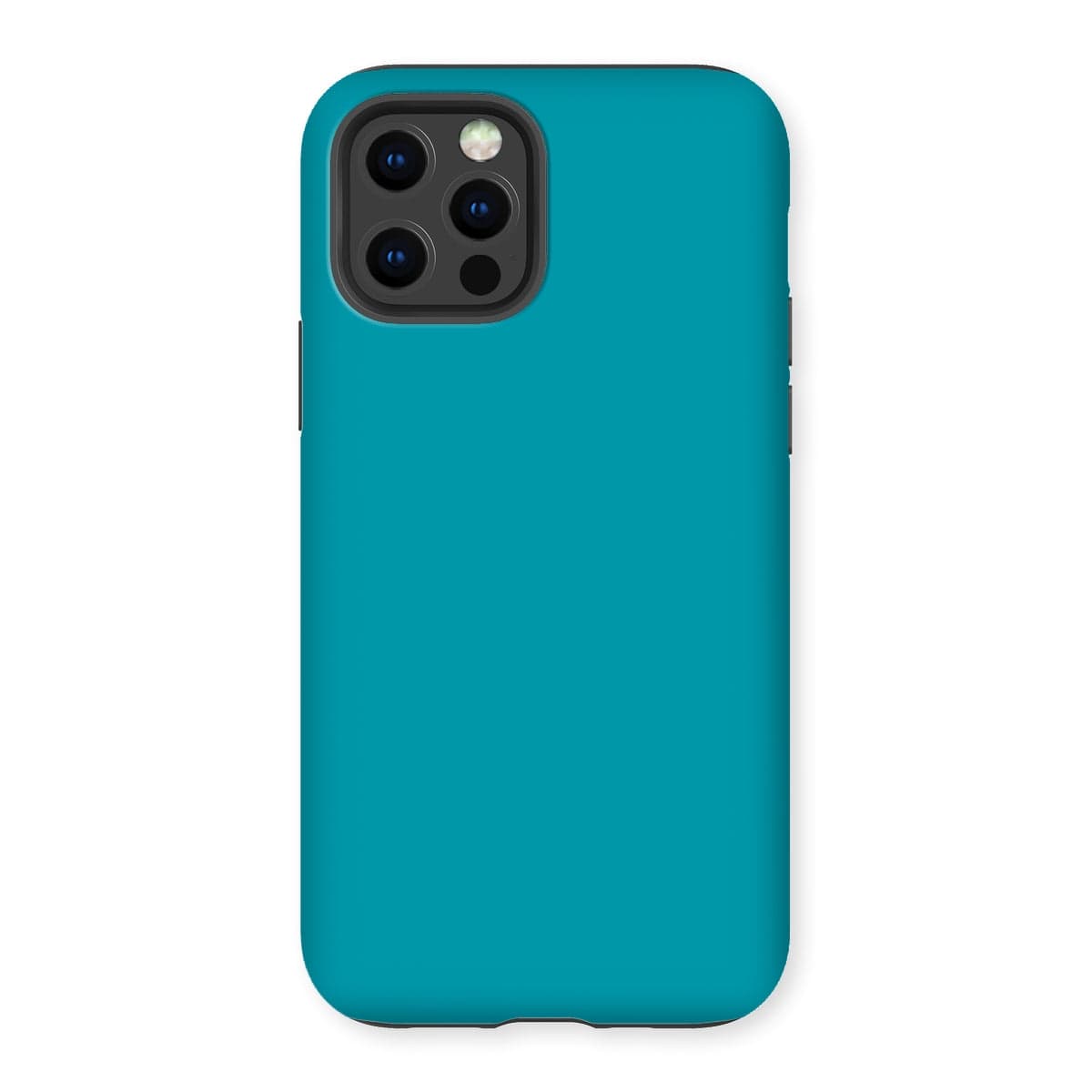 Casezest Mobile Phone Case for iPhone 12 Pro / Gloss Pure Bright Blue Design