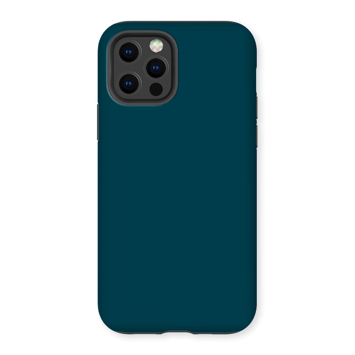 Casezest Mobile Phone Case for iPhone 12 Pro / Gloss Pure Dark Blue Design