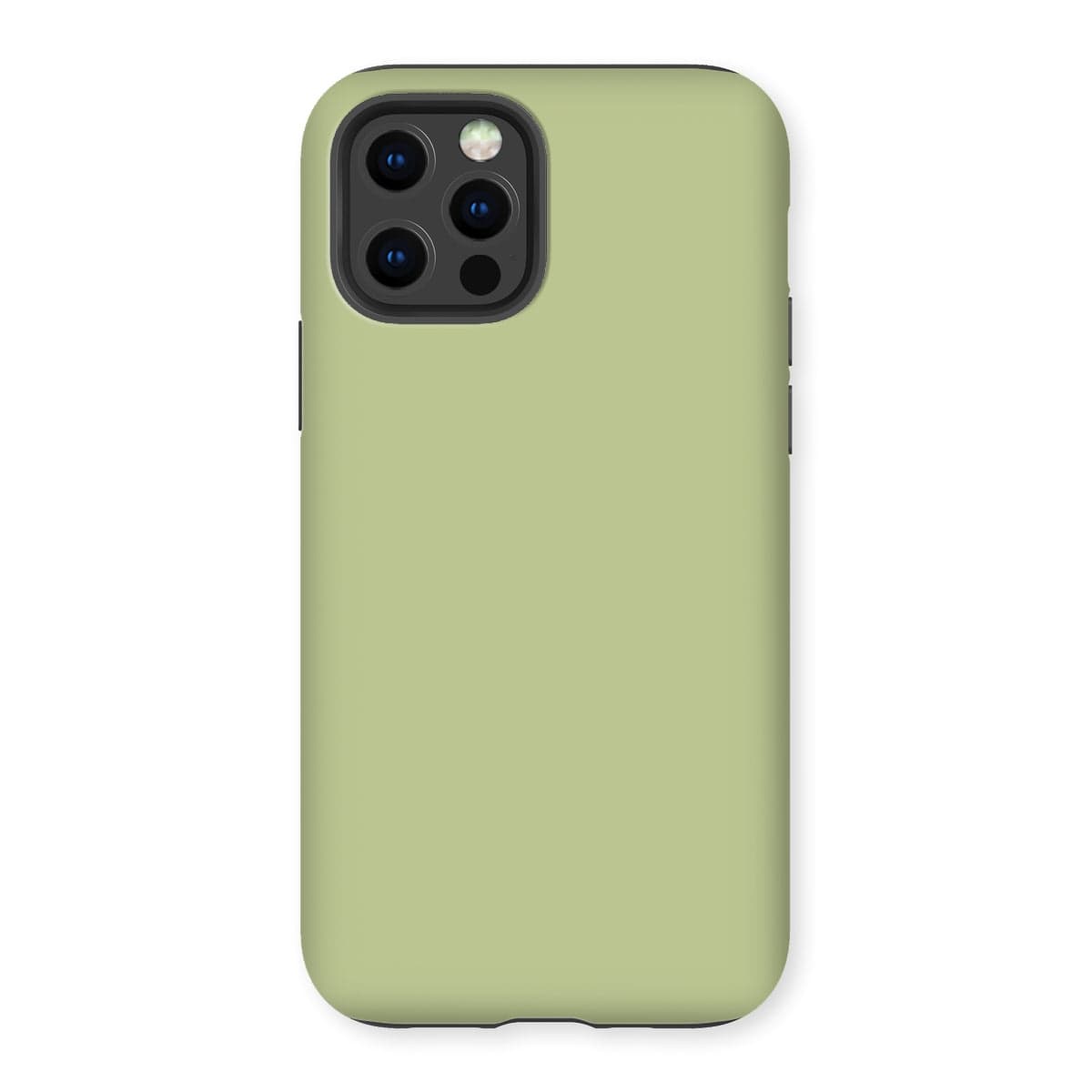 Casezest Mobile Phone Case for iPhone 12 Pro / Gloss Pure Light Green Design