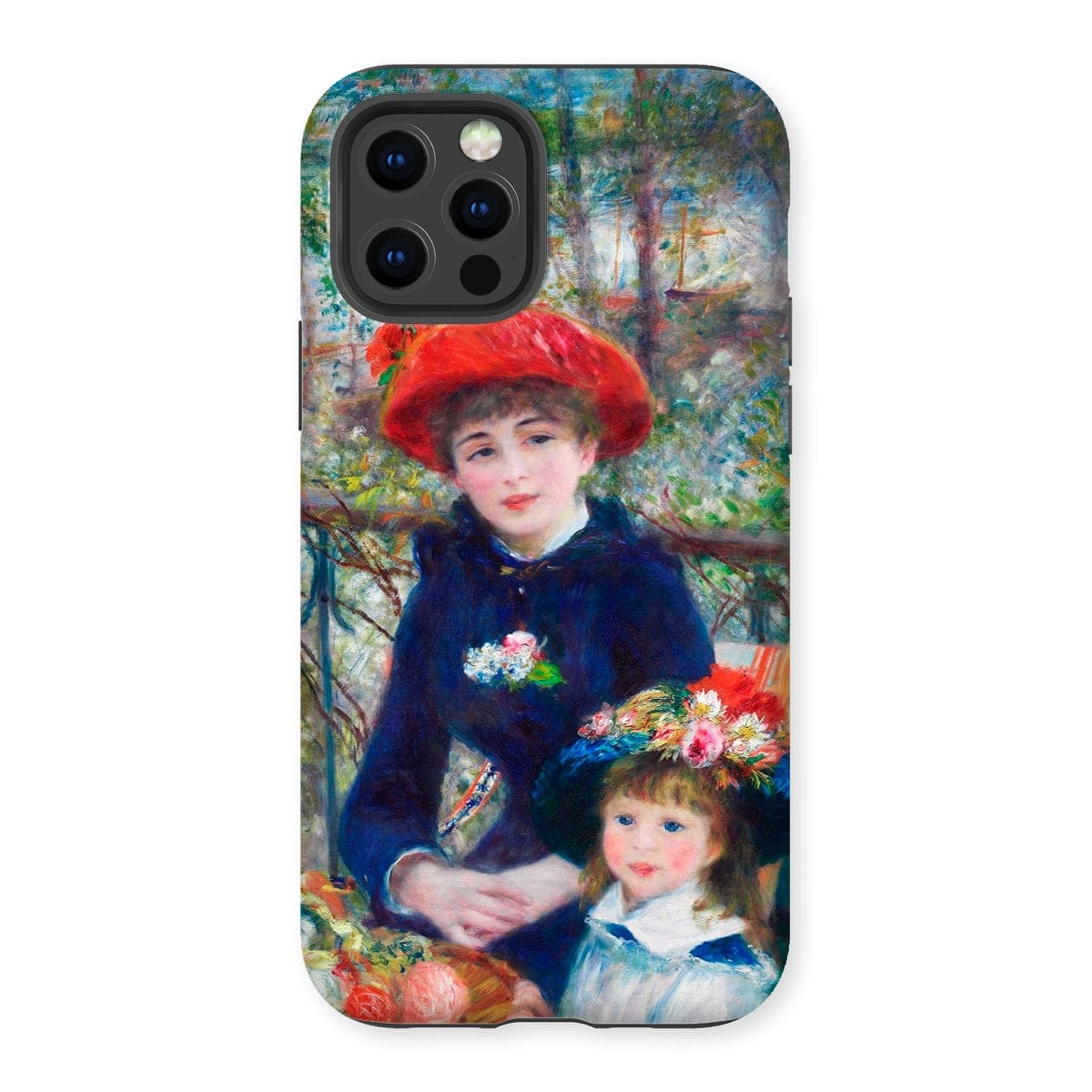 Casezest Mobile Phone Case for iPhone 12 Pro / Gloss Renoir Two Sisters Design