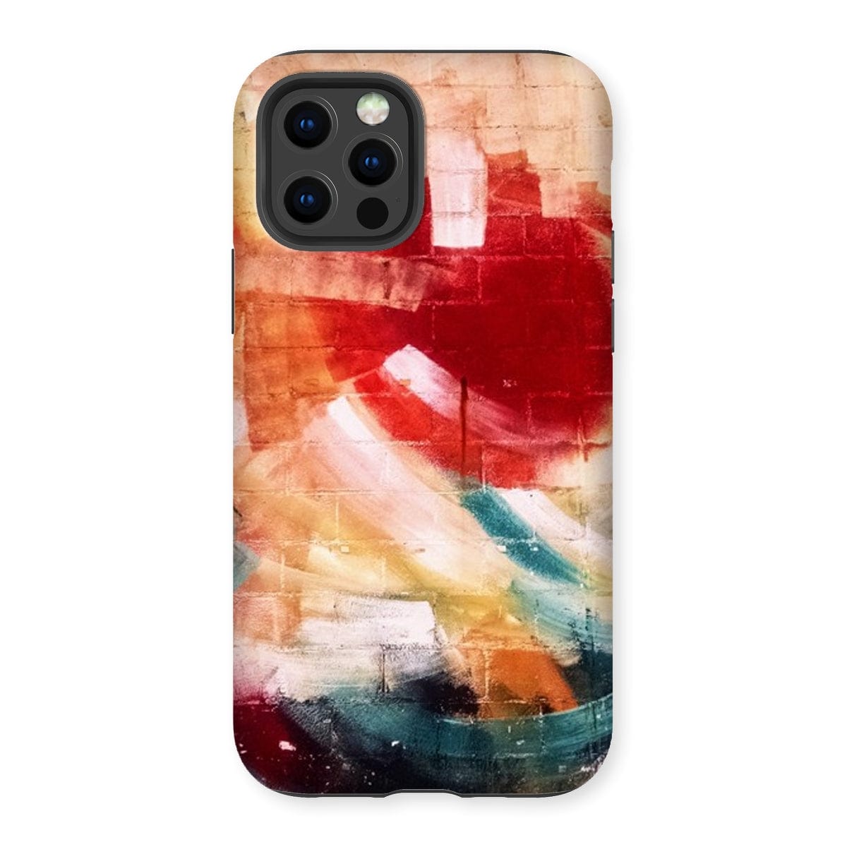 Casezest Mobile Phone Case for iPhone 12 Pro / Gloss Santa Tecla Painted Wall Design