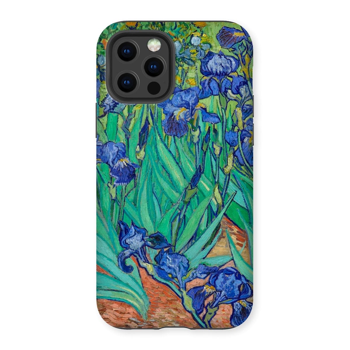 Casezest Mobile Phone Case for iPhone 12 Pro / Gloss Van Gogh Irises Design