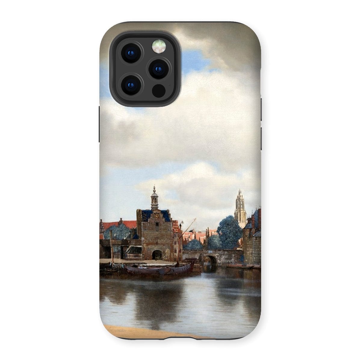 Casezest Mobile Phone Case for iPhone 12 Pro / Gloss Vermeer View of Delft Design