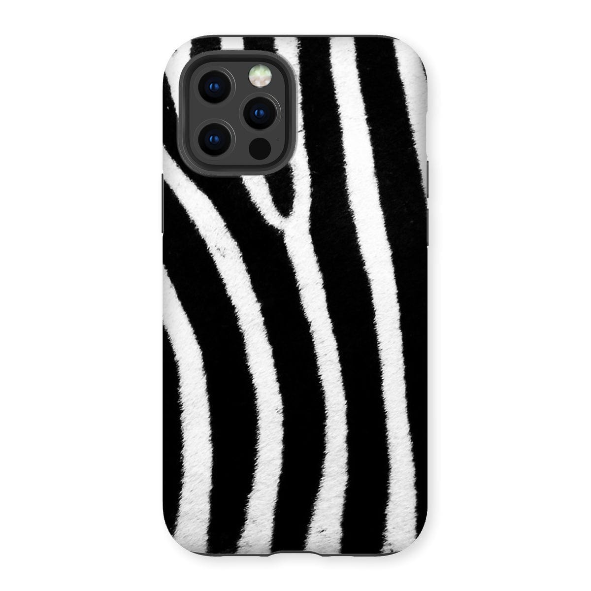 Casezest Mobile Phone Case for iPhone 12 Pro / Gloss Zebra Design