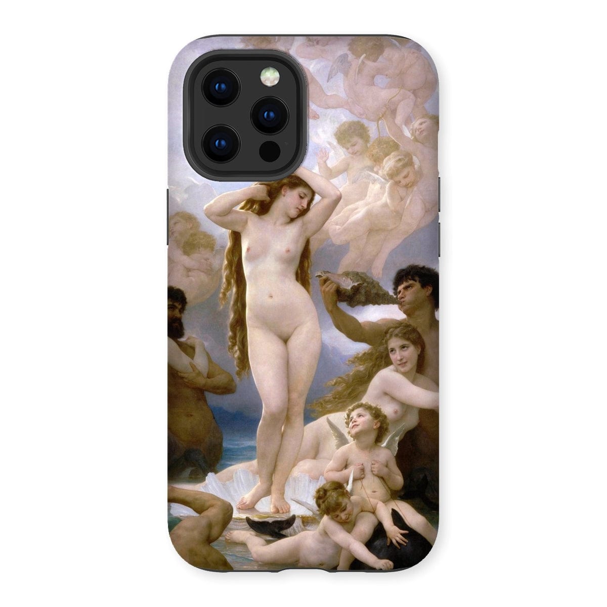 Casezest Mobile Phone Case for iPhone 12 Pro Max / Gloss Bouguereau Birth of Venus Design