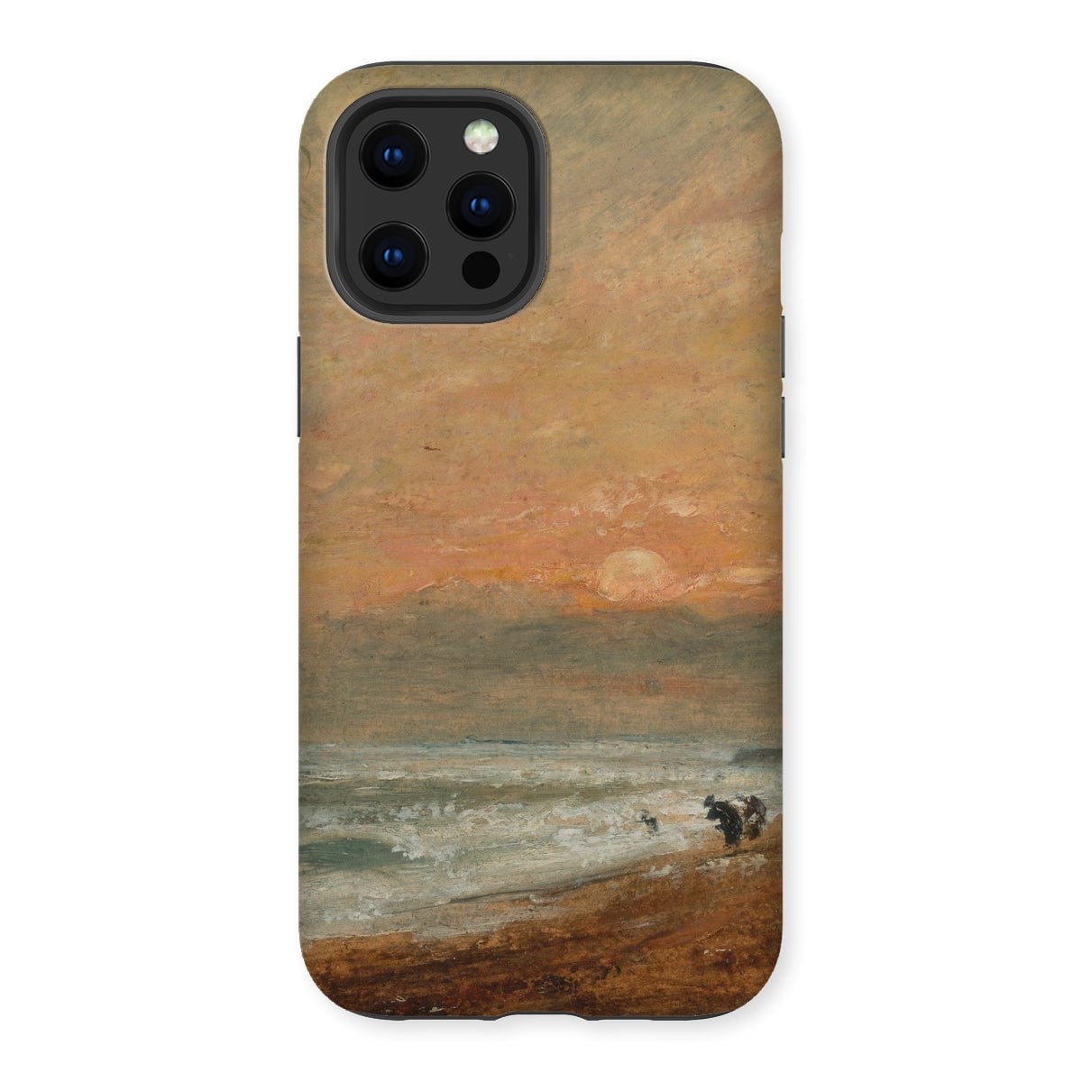 Casezest Mobile Phone Case for iPhone 12 Pro Max / Gloss Constable Hove Beach Design