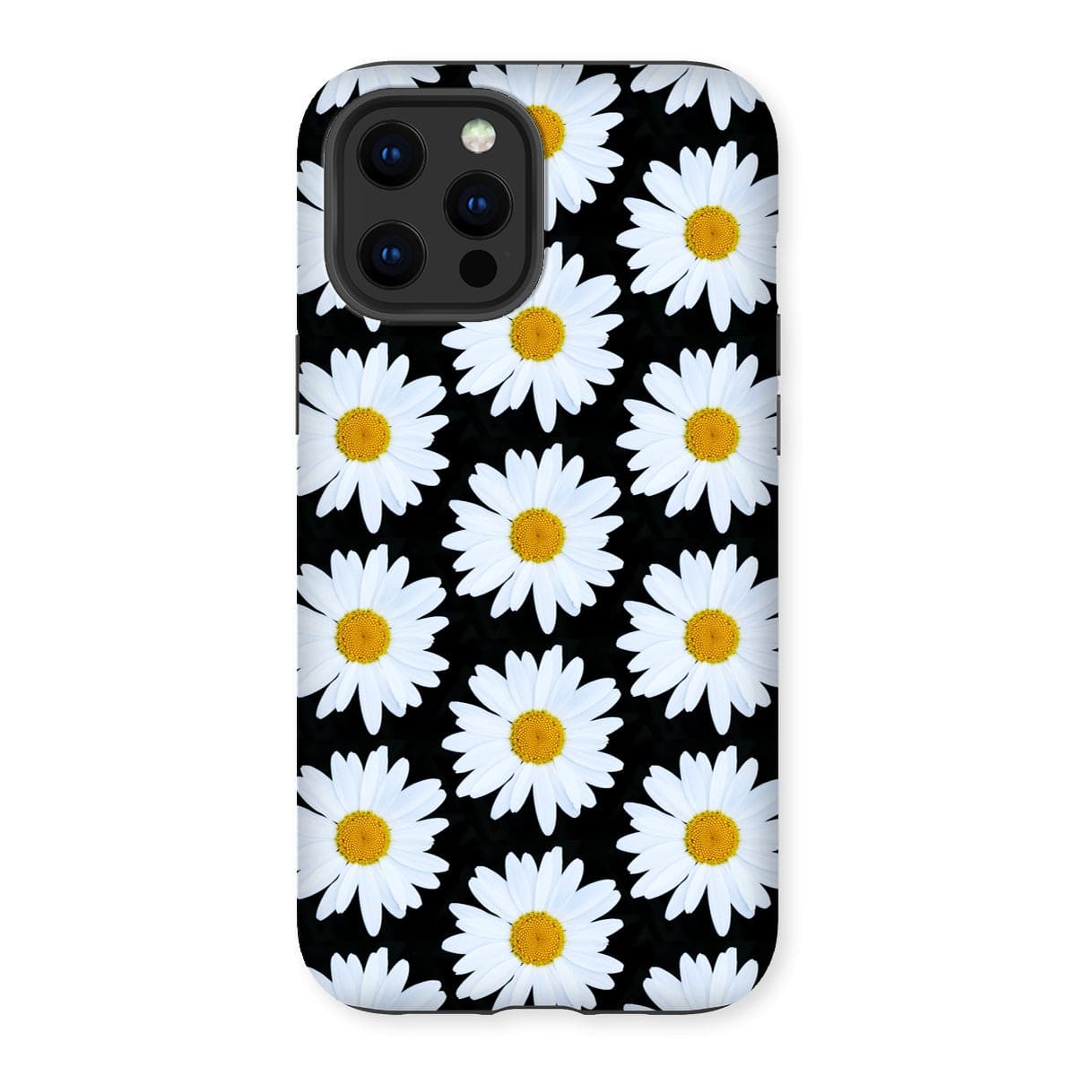 Casezest Mobile Phone Case for iPhone 12 Pro Max / Gloss Daisy Grid Design