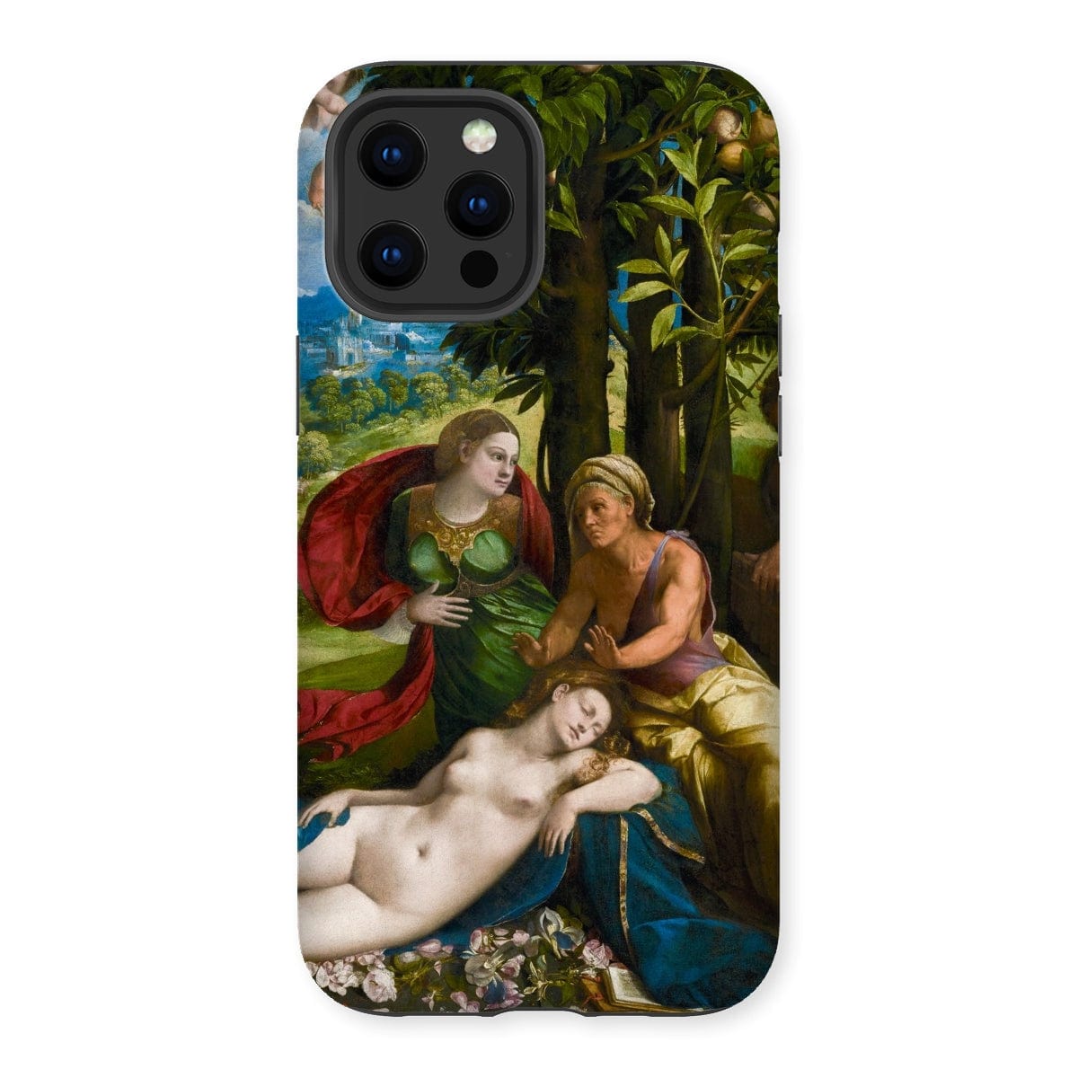 Casezest Mobile Phone Case for iPhone 12 Pro Max / Gloss Dossi Mythological Design