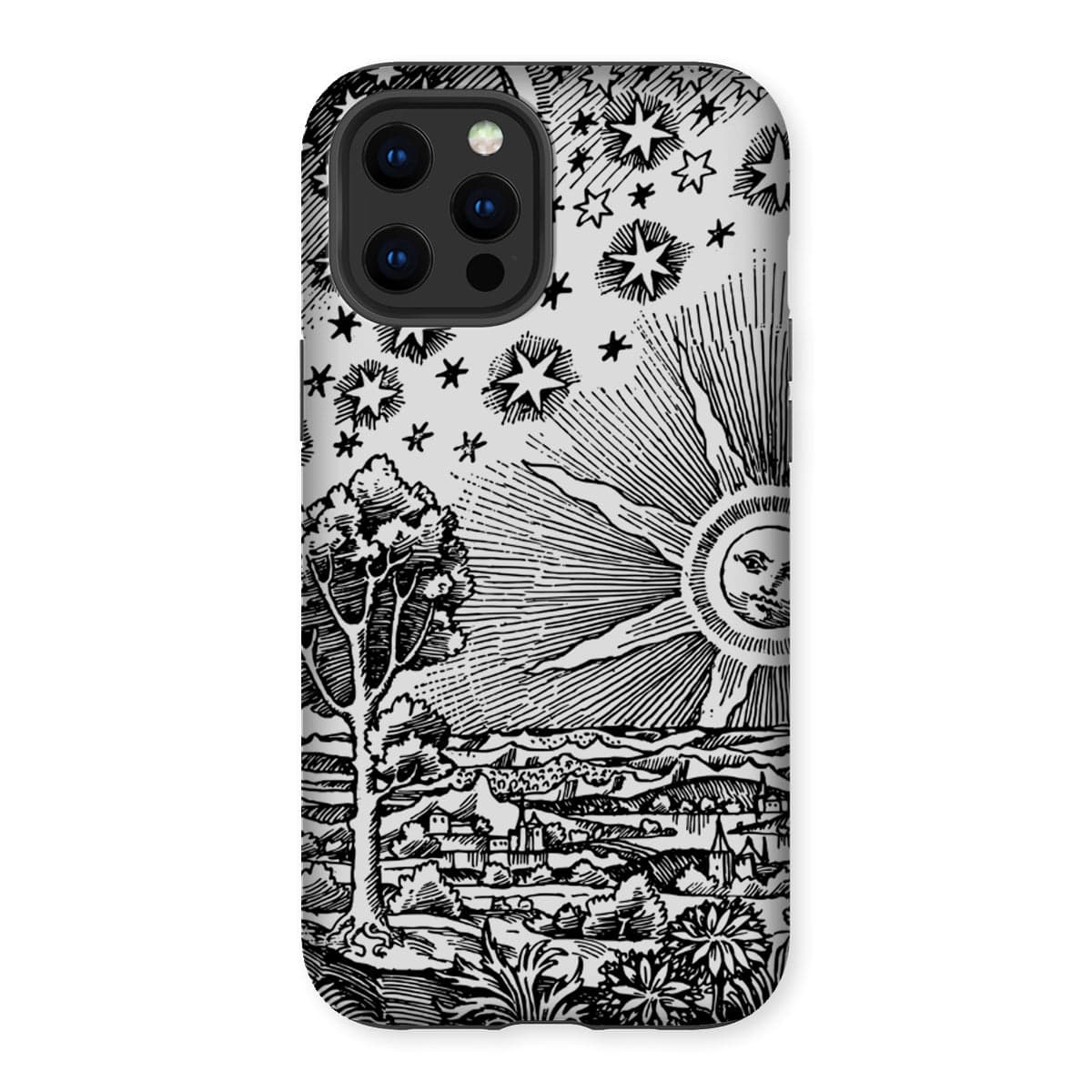 Casezest Mobile Phone Case for iPhone 12 Pro Max / Gloss Flammarion Design