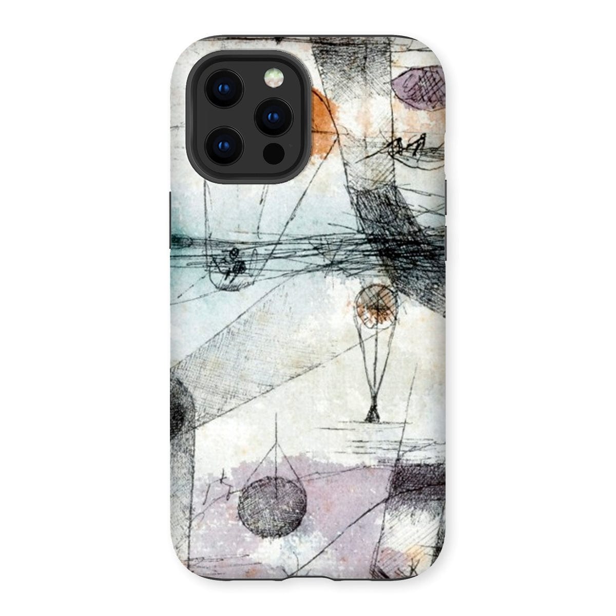 Casezest Mobile Phone Case for iPhone 12 Pro Max / Gloss Klee Realm of Air Design