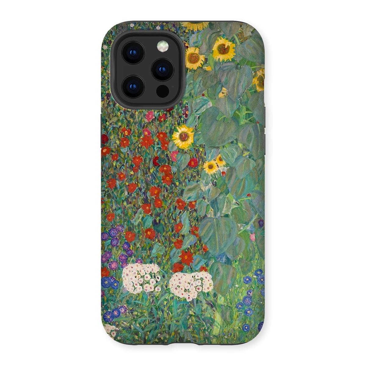 Casezest Mobile Phone Case for iPhone 12 Pro Max / Gloss Klimt Farm Garden Design