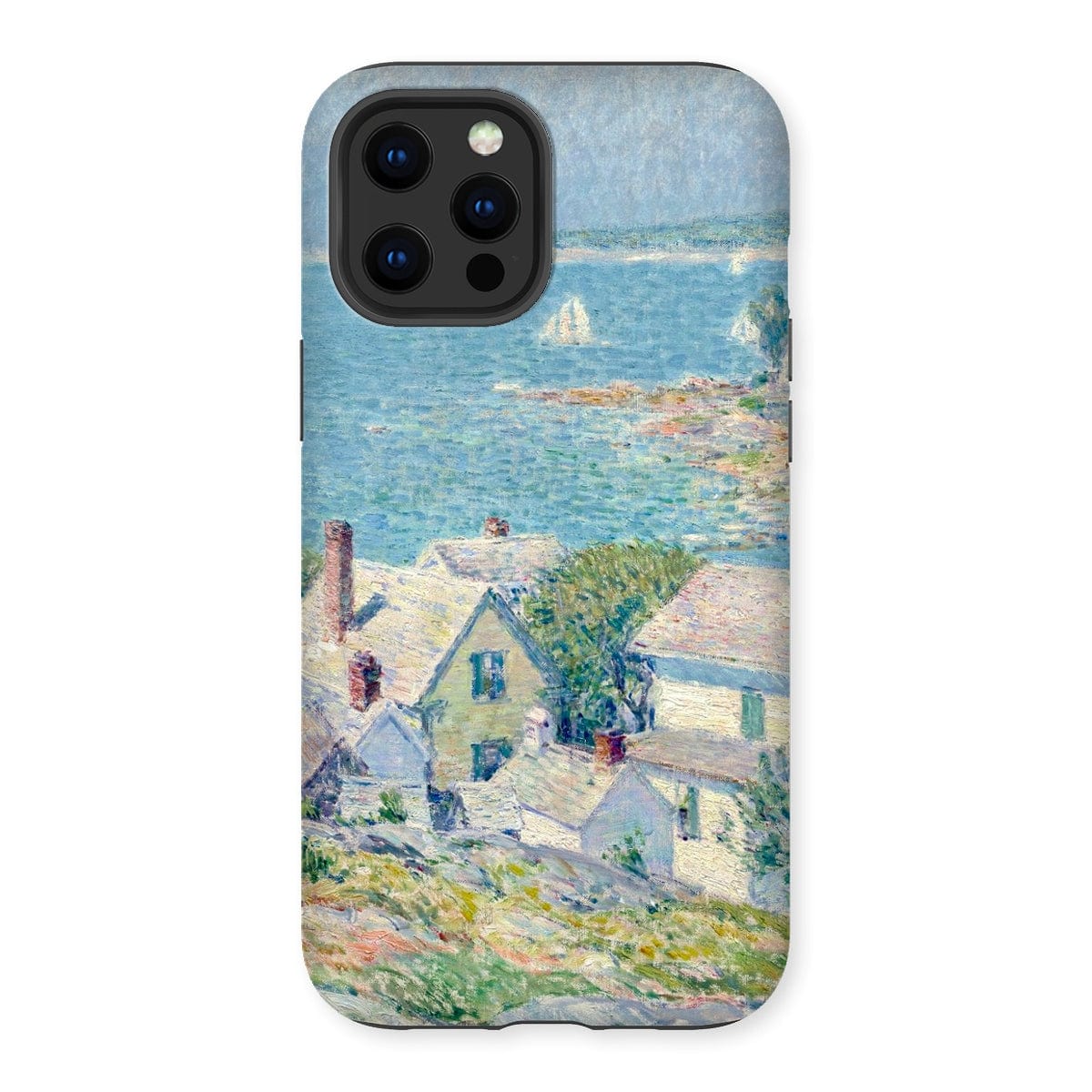 Casezest Mobile Phone Case for iPhone 12 Pro Max / Gloss New England Headlands Design