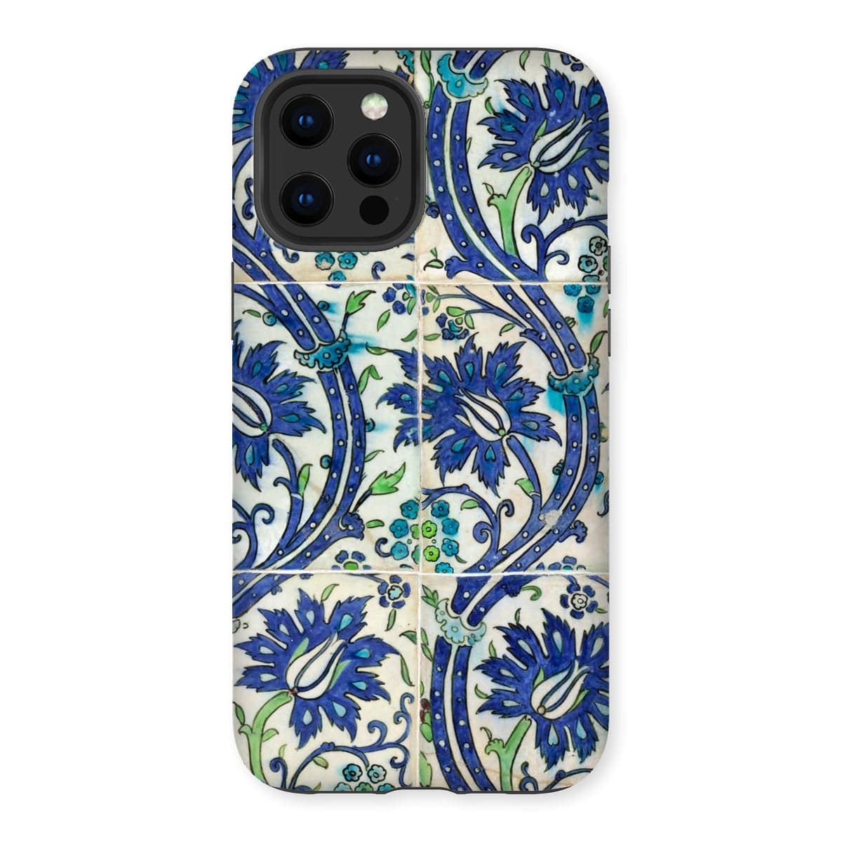 Casezest Mobile Phone Case for iPhone 12 Pro Max / Gloss Old Vine Tile Design