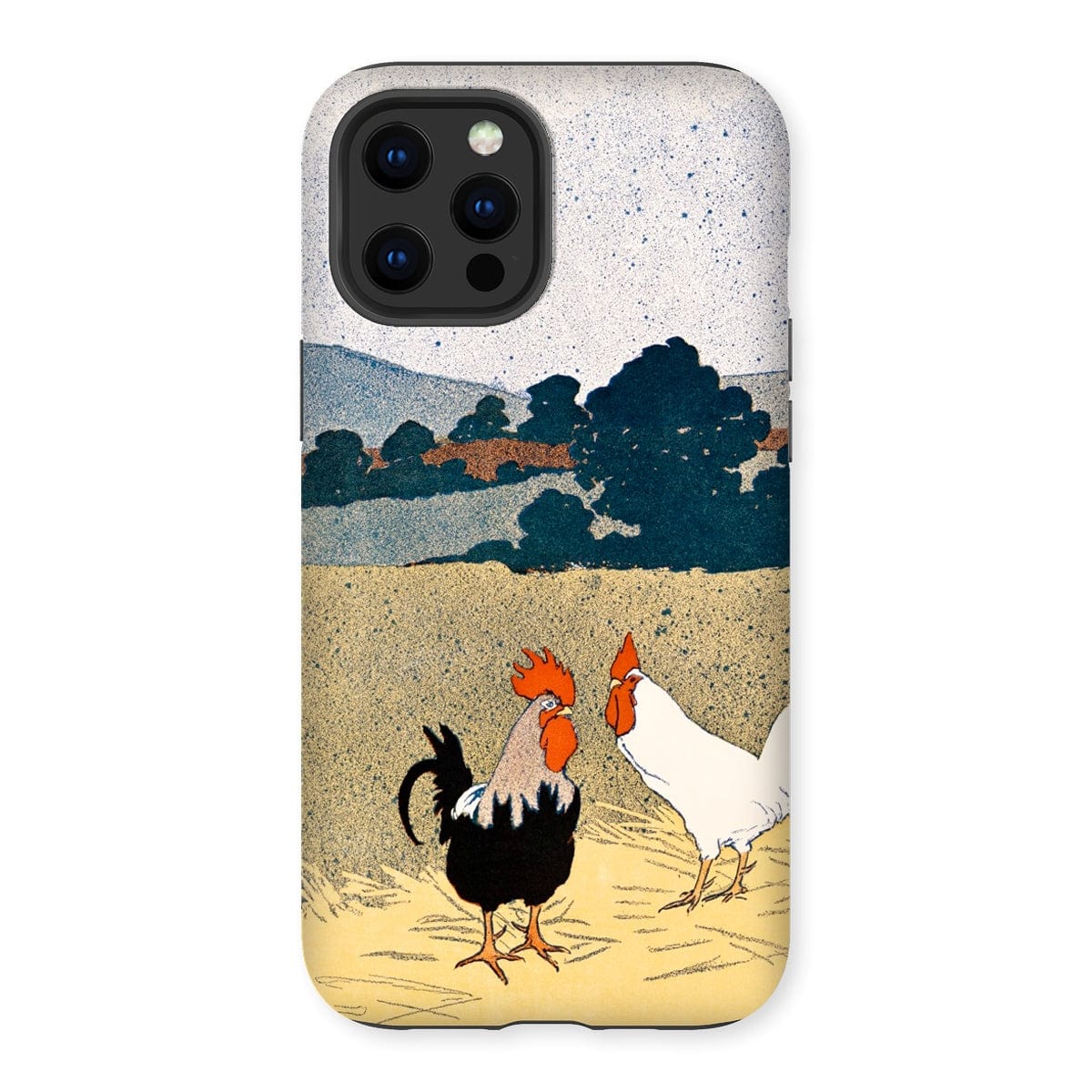 Casezest Mobile Phone Case for iPhone 12 Pro Max / Gloss Penfield Roosters Design