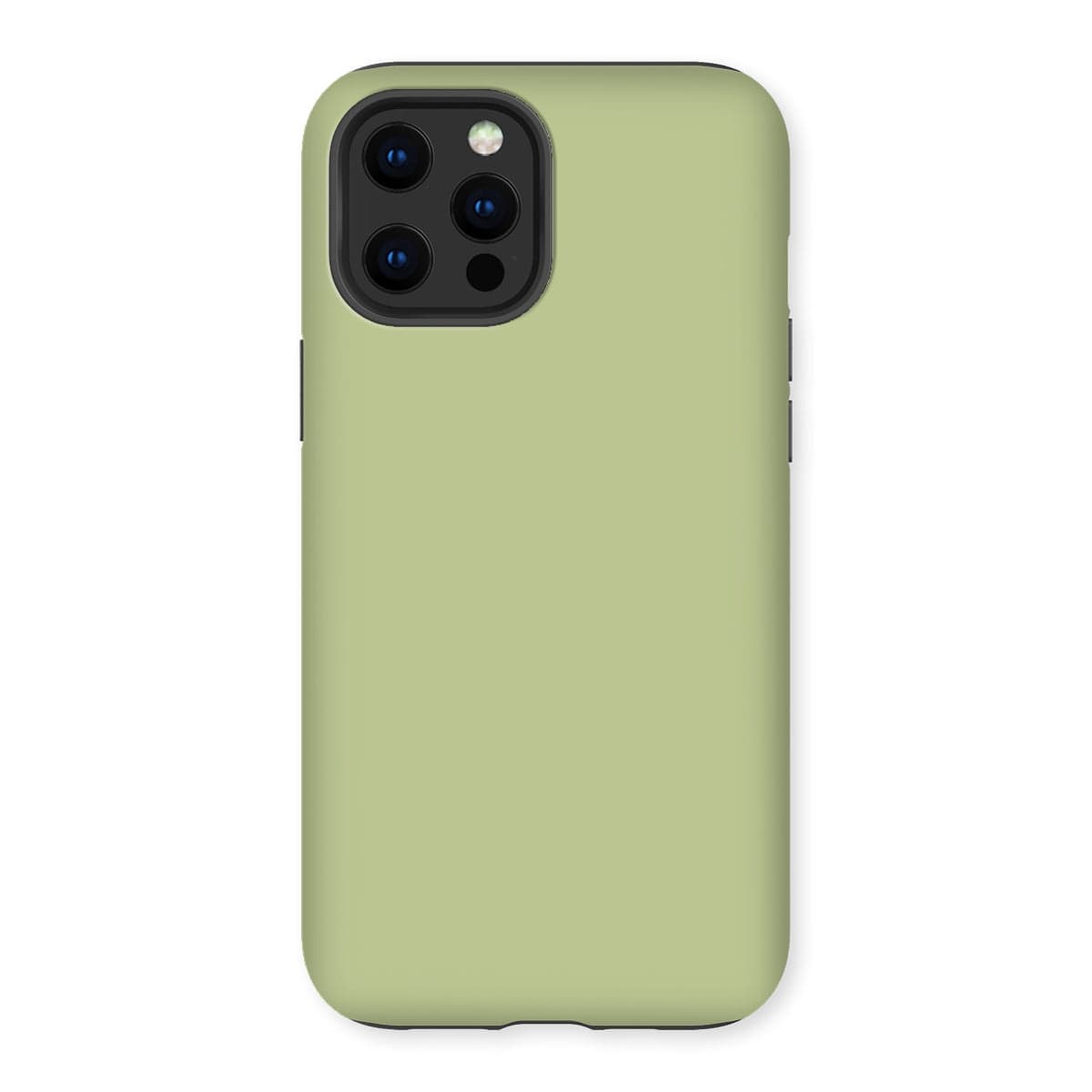 Casezest Mobile Phone Case for iPhone 12 Pro Max / Gloss Pure Light Green Design