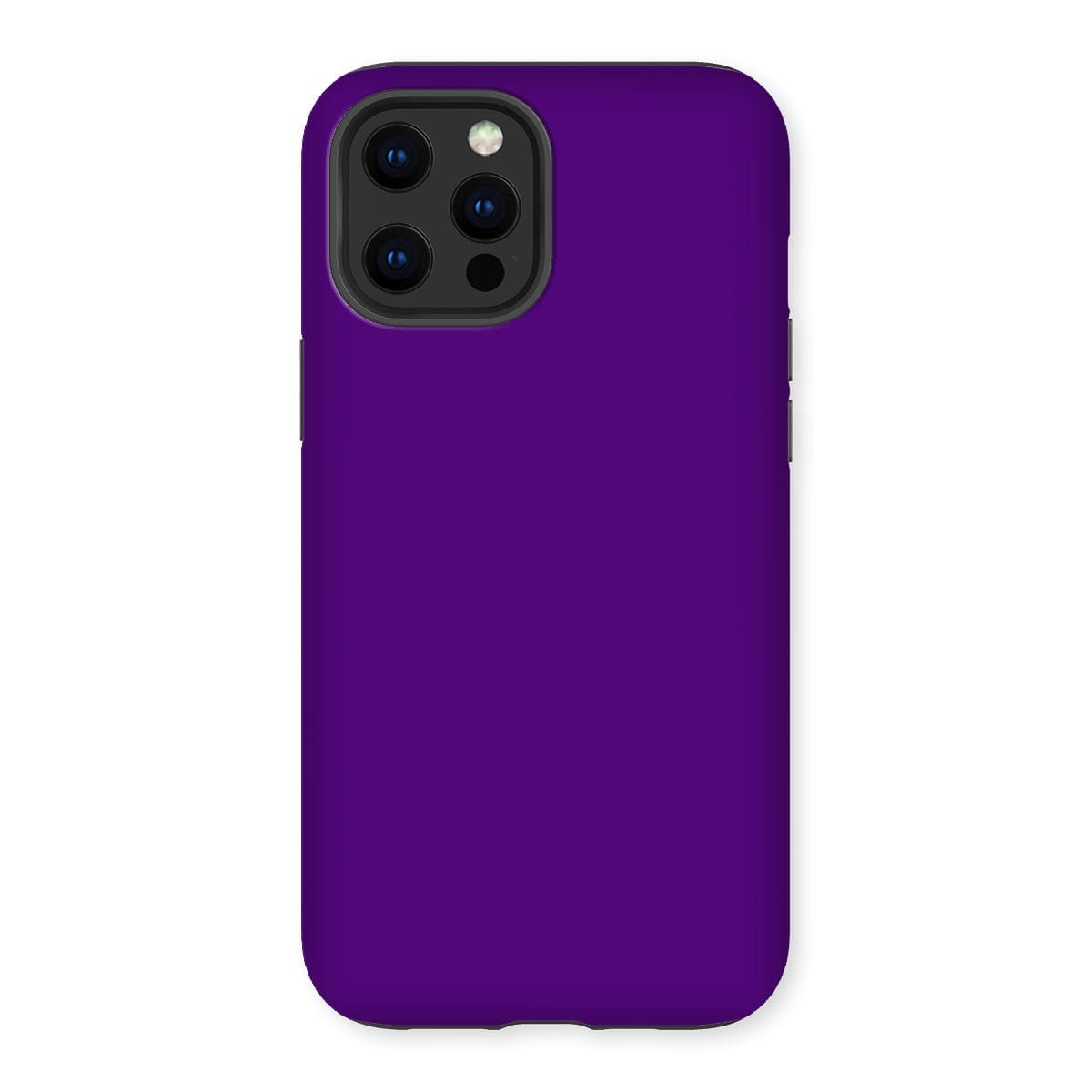 Casezest Mobile Phone Case for iPhone 12 Pro Max / Gloss Pure Mid Purple Design