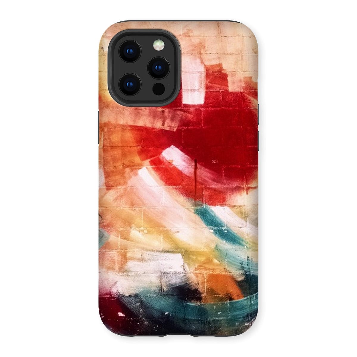 Casezest Mobile Phone Case for iPhone 12 Pro Max / Gloss Santa Tecla Painted Wall Design