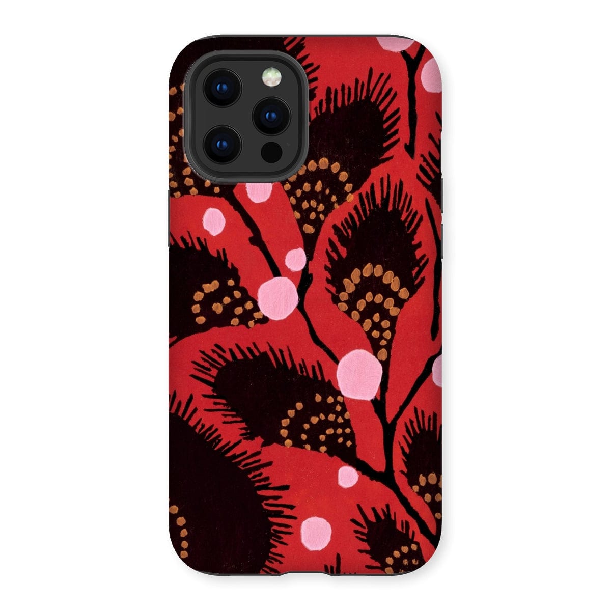 Casezest Mobile Phone Case for iPhone 12 Pro Max / Gloss Séguy Art Deco Flower Design