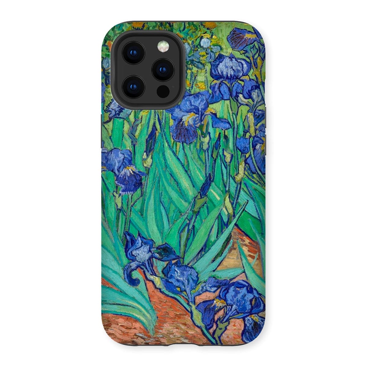 Casezest Mobile Phone Case for iPhone 12 Pro Max / Gloss Van Gogh Irises Design