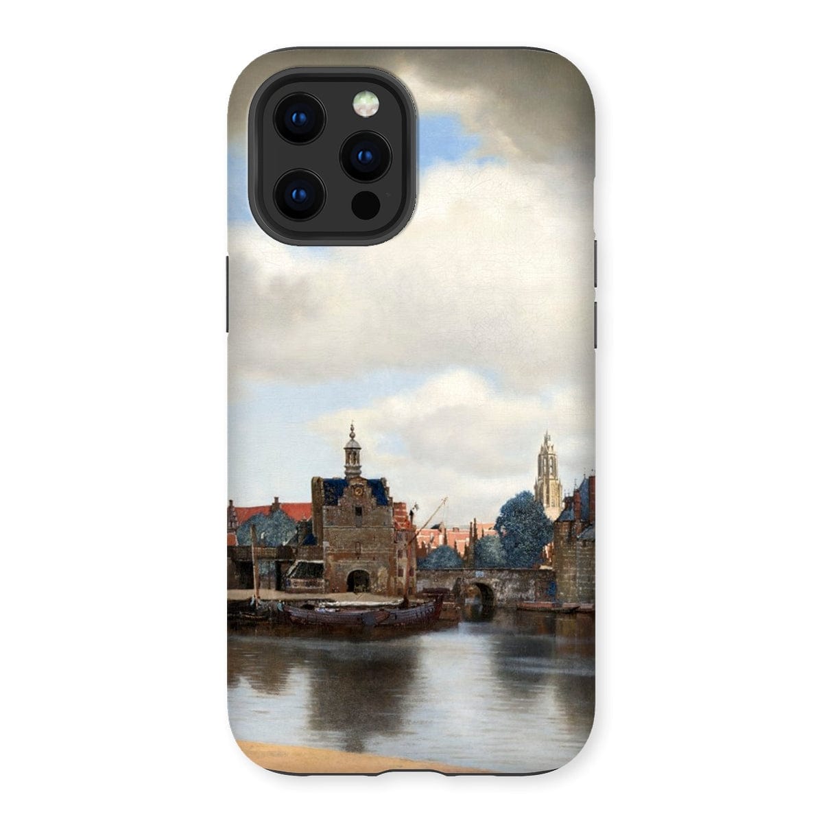 Casezest Mobile Phone Case for iPhone 12 Pro Max / Gloss Vermeer View of Delft Design