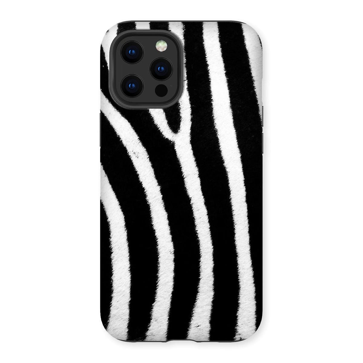 Casezest Mobile Phone Case for iPhone 12 Pro Max / Gloss Zebra Design