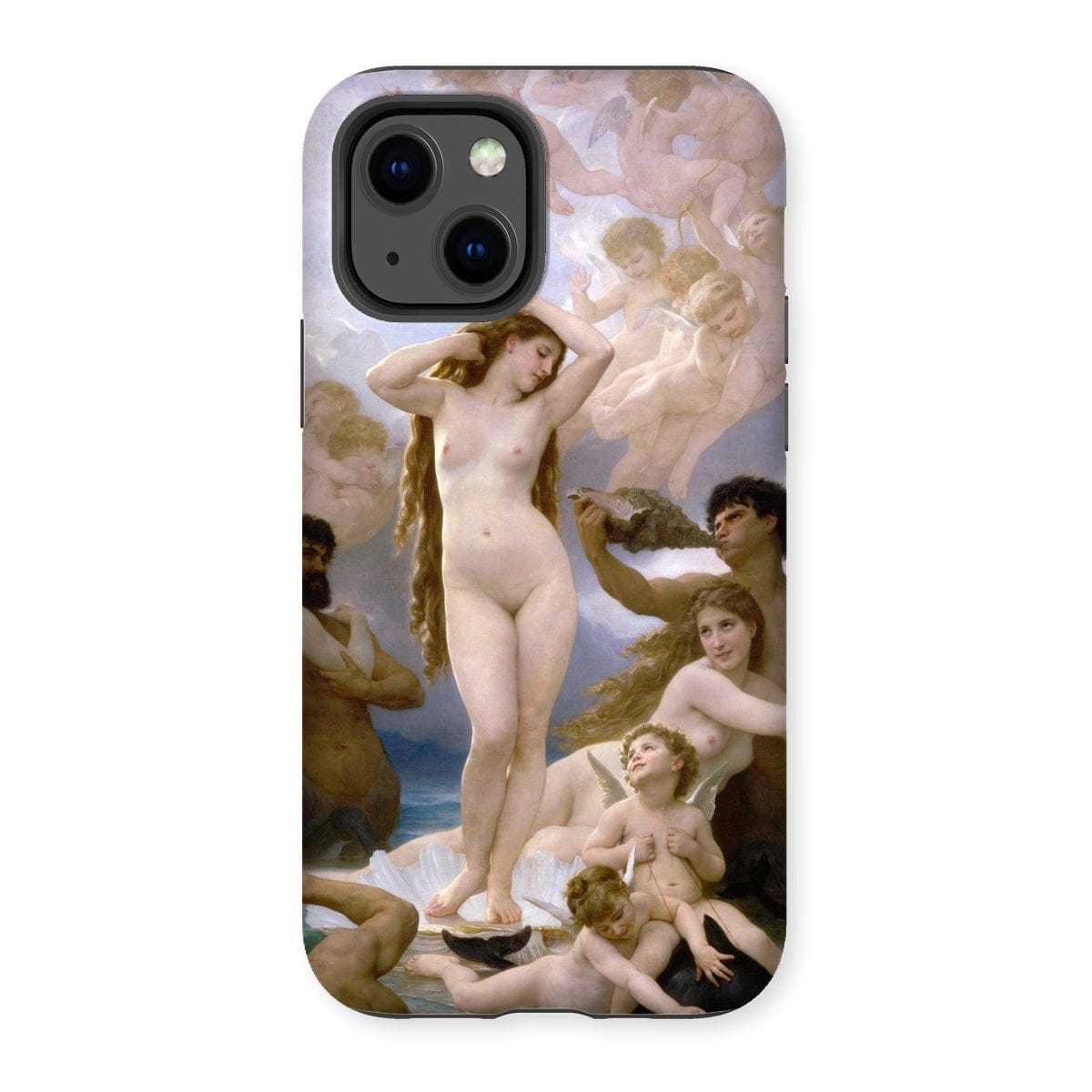 Casezest Mobile Phone Case for iPhone 13 / Gloss Bouguereau Birth of Venus Design