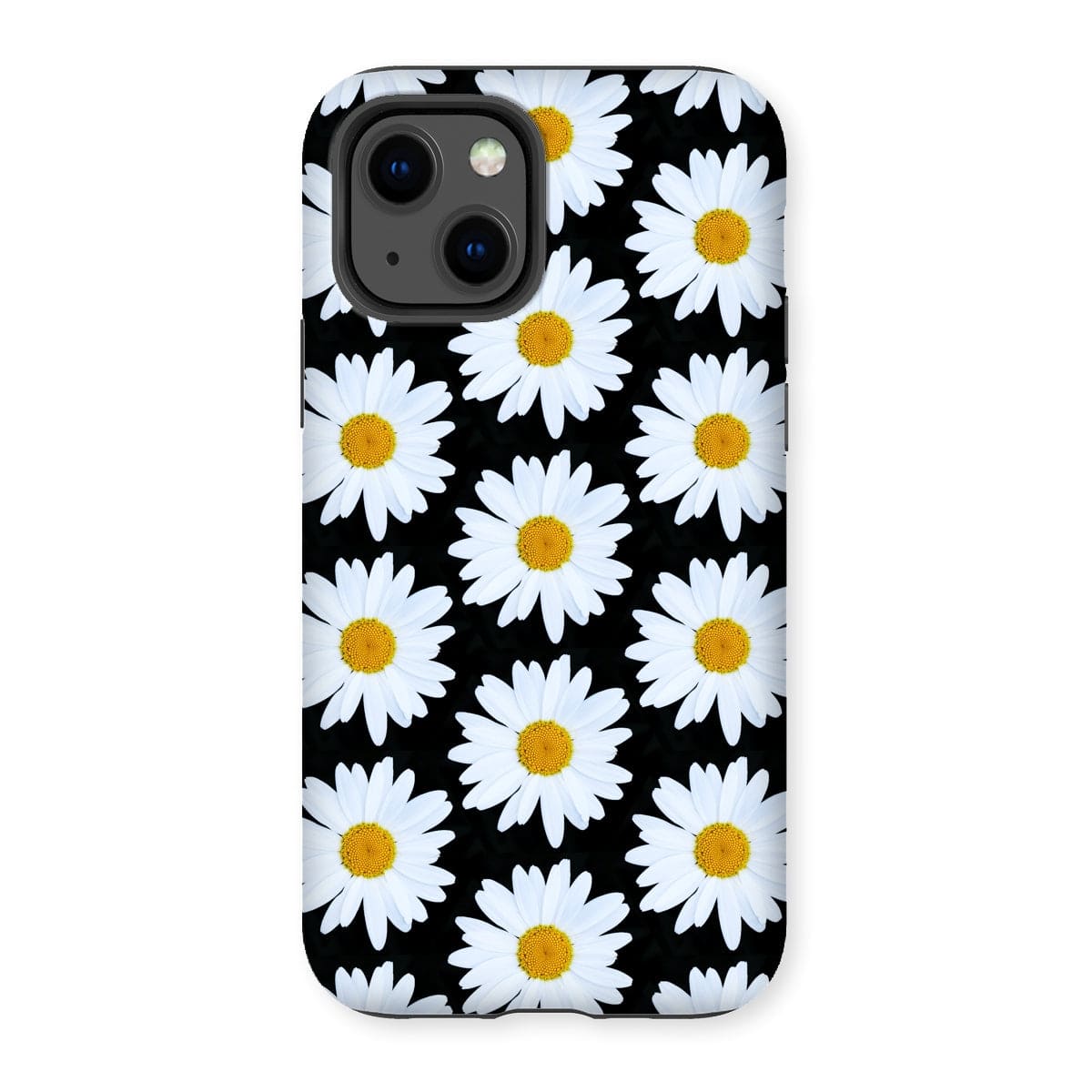 Casezest Mobile Phone Case for iPhone 13 / Gloss Daisy Grid Design