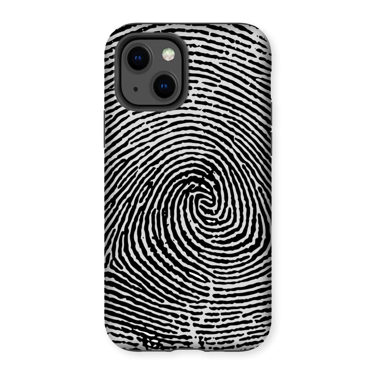 Casezest Mobile Phone Case for iPhone 13 / Gloss Fingerprint Design