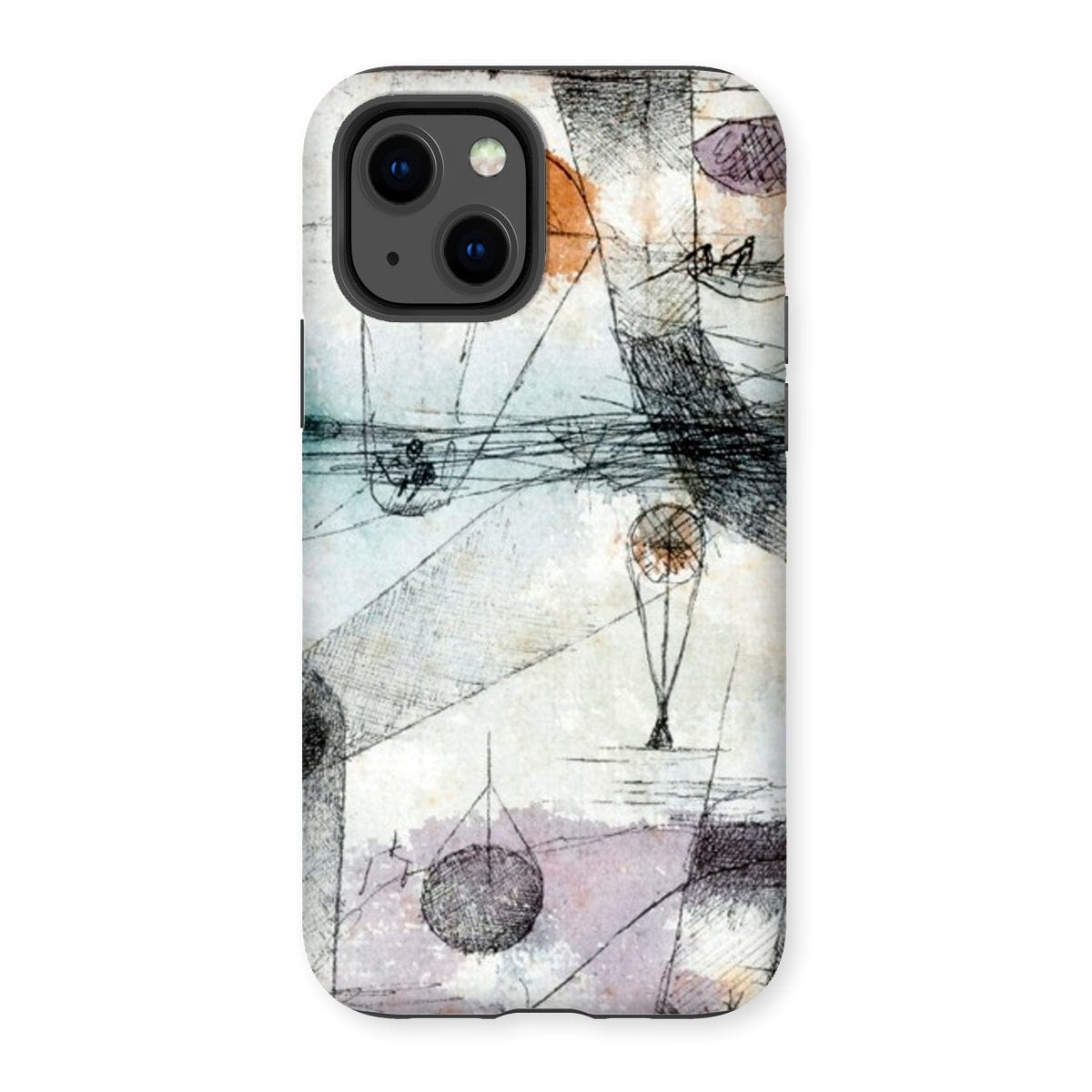 Casezest Mobile Phone Case for iPhone 13 / Gloss Klee Realm of Air Design