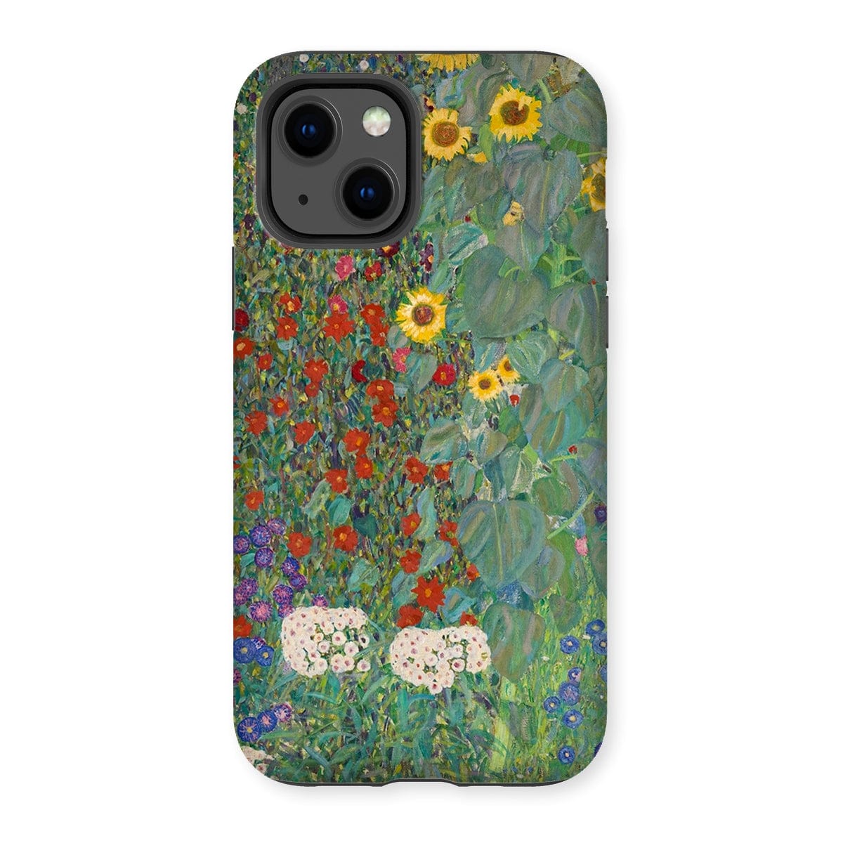 Casezest Mobile Phone Case for iPhone 13 / Gloss Klimt Farm Garden Design