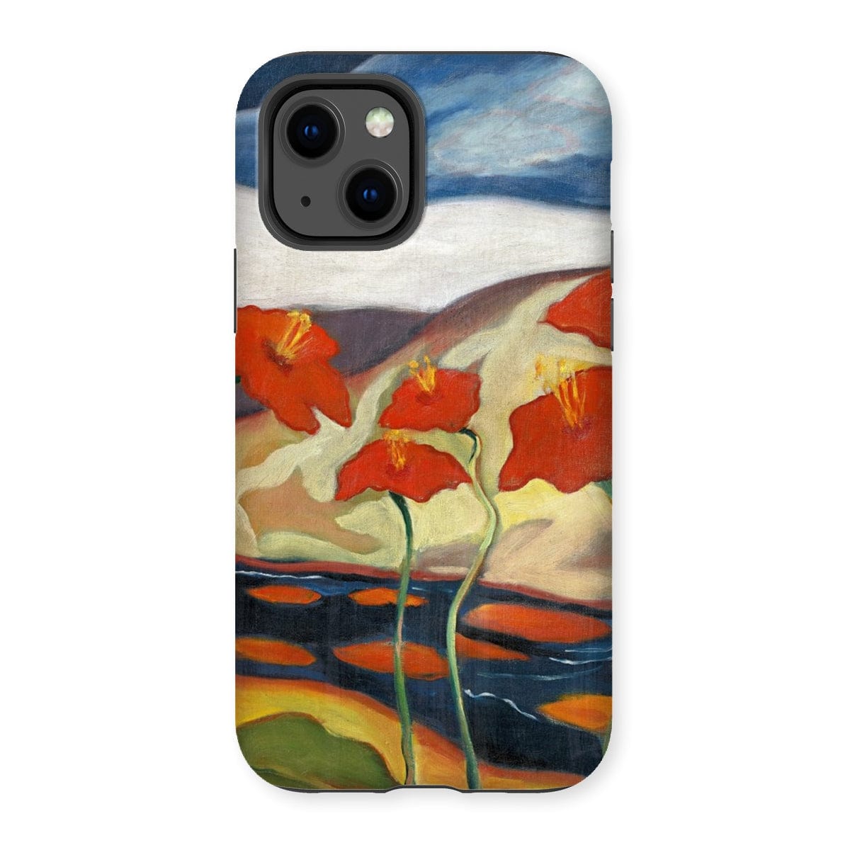 Casezest Mobile Phone Case for iPhone 13 / Gloss Palugyay Landsape Design