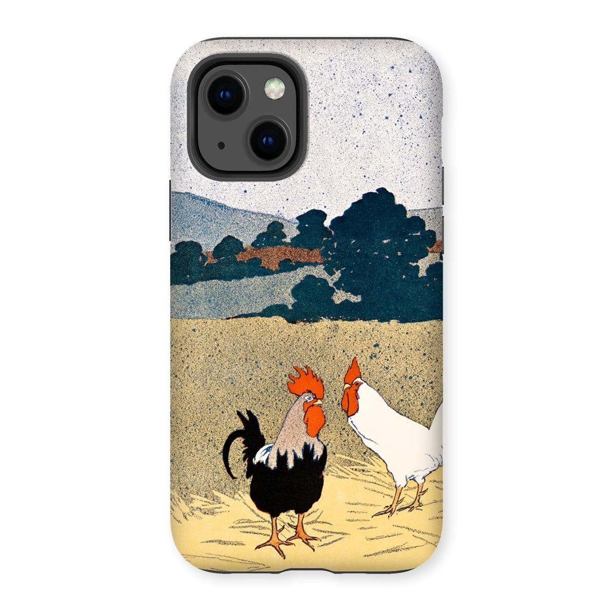 Casezest Mobile Phone Case for iPhone 13 / Gloss Penfield Roosters Design