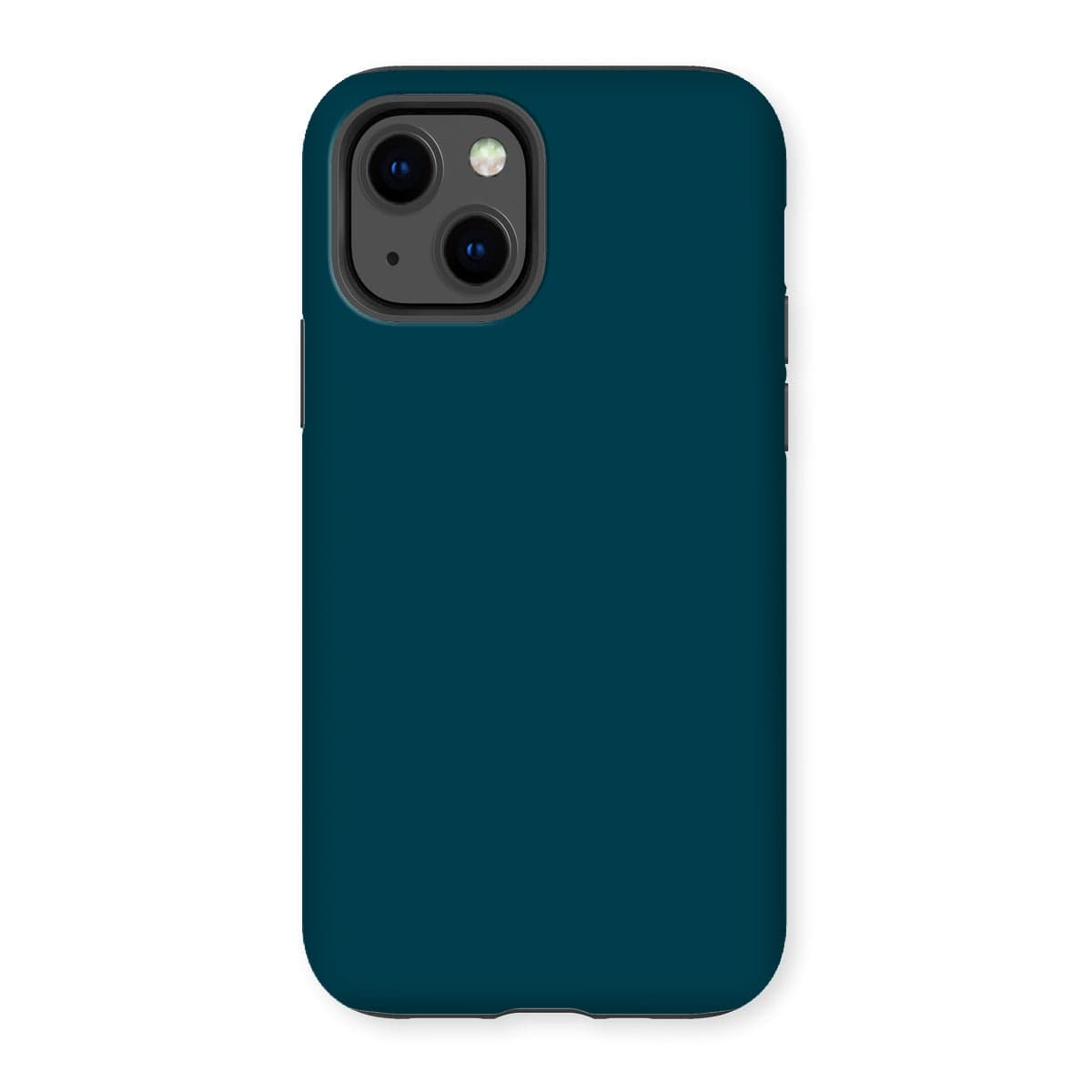 Casezest Mobile Phone Case for iPhone 13 / Gloss Pure Dark Blue Design