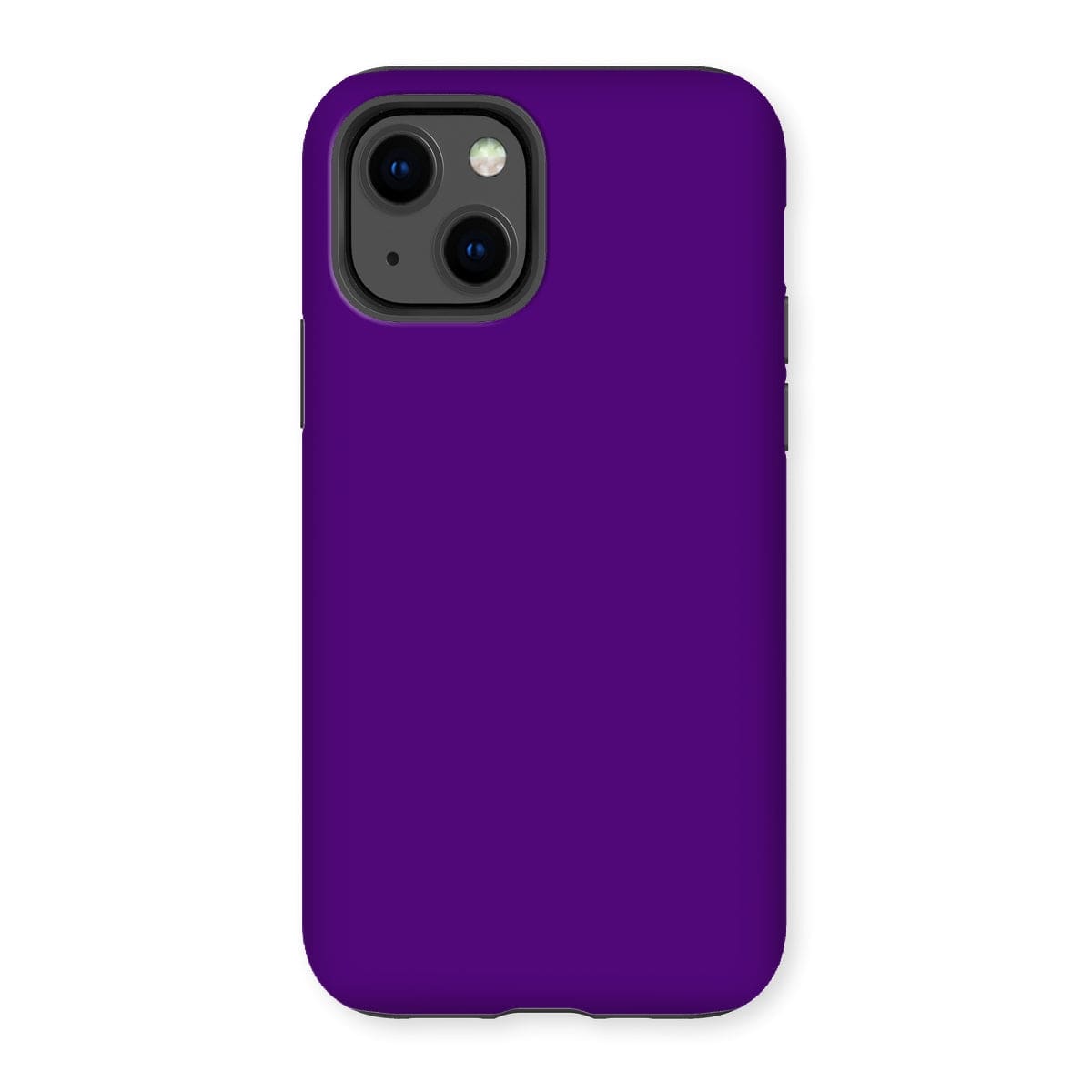 Casezest Mobile Phone Case for iPhone 13 / Gloss Pure Mid Purple Design