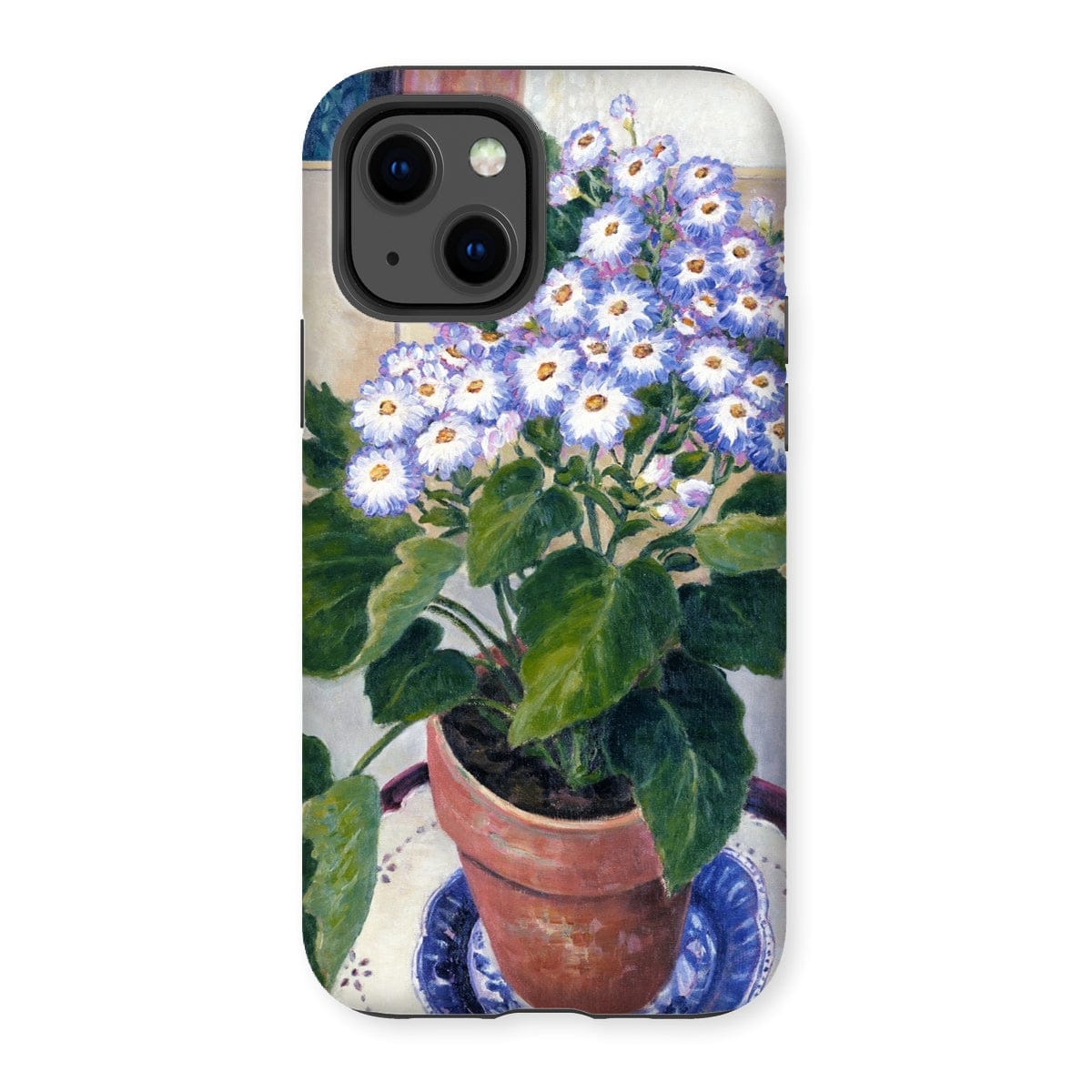 Casezest Mobile Phone Case for iPhone 13 / Gloss Reichmann Cineraria Design