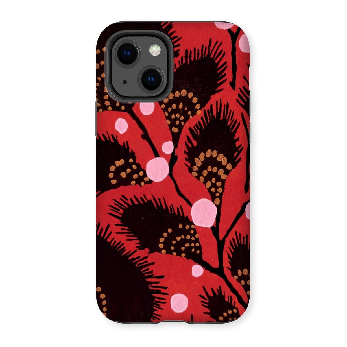 Casezest Mobile Phone Case for iPhone 13 / Gloss Séguy Art Deco Flower Design