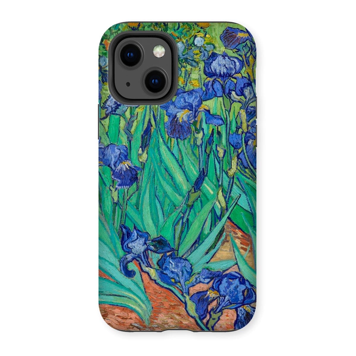 Casezest Mobile Phone Case for iPhone 13 / Gloss Van Gogh Irises Design