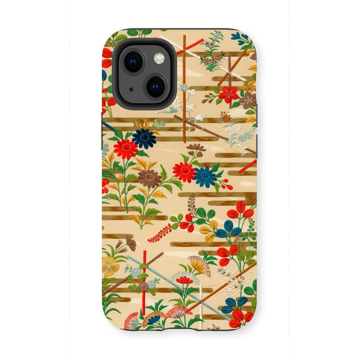 Casezest Mobile Phone Case for iPhone 13 Mini / Gloss Audsley Japanese Paper Design