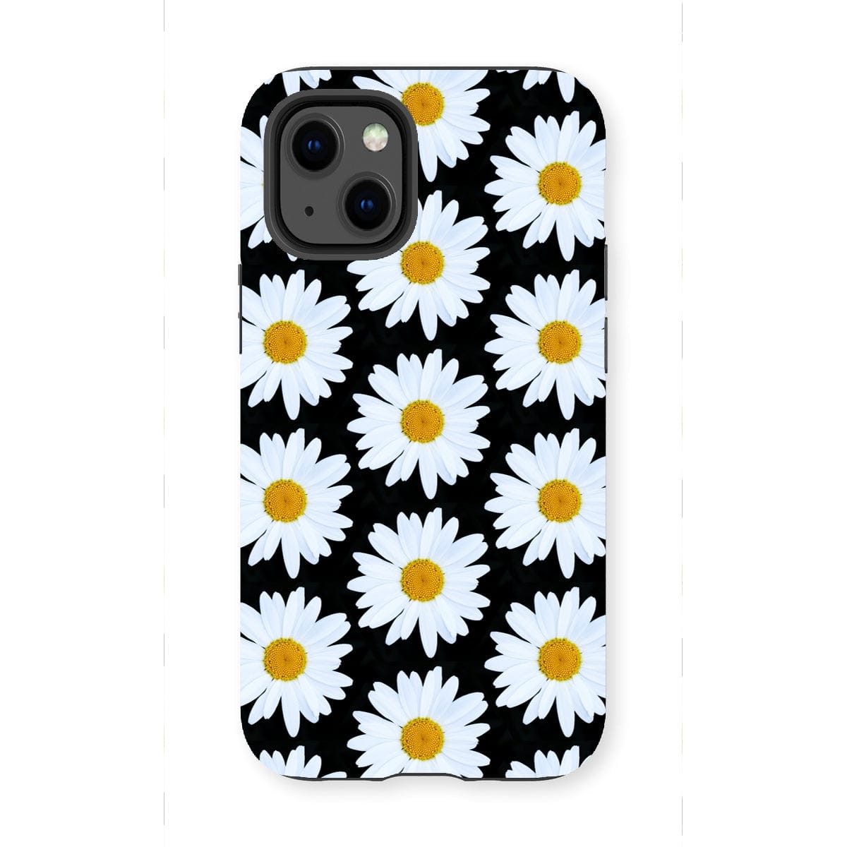 Casezest Mobile Phone Case for iPhone 13 Mini / Gloss Daisy Grid Design